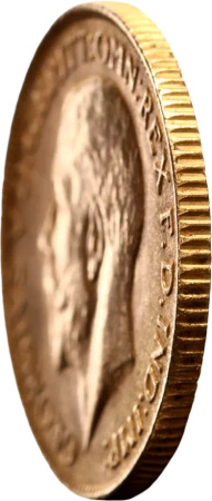 Suweren Król Jerzy V Złota Moneta | 1911 - 1932