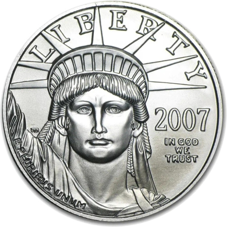 1 Uncja Amerykański Orzeł Platynowa Moneta | Mieszane roczniki