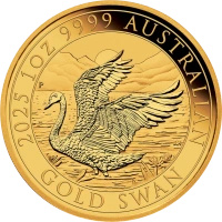 1 oz Perth Mint Złoty Łabędź Złota Moneta | 2025