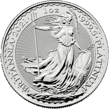 1 Uncja Britannia Platynowa Moneta | Mieszane Roczniki