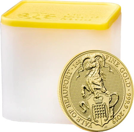 1 Uncja Bestie Królowej Yale of Beaufort Złota Moneta | 2019