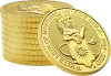 1 Uncja Bestie Królowej Biały Lew Złota Moneta | 2020