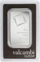 50g Sztabka Palladu | Valcambi
