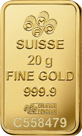 20g Złota Sztabka | PAMP Fortuna