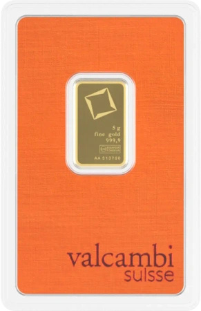 5g Złota Sztabka | Valcambi