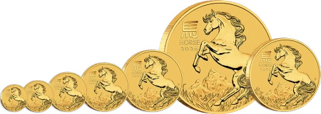 1 oz Lunar III Rok Konia Złota Moneta | 2026