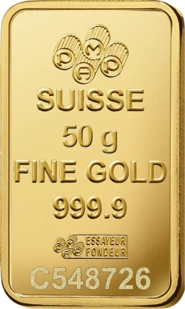 50g Złota Sztabka | Uszkodzone opakowanie