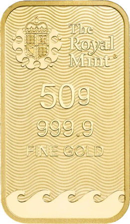 50g Złota Sztabka | Uszkodzone opakowanie