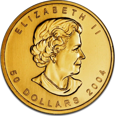 1 Uncja Liść Klonowy Złota Moneta | Mieszane Roczniki