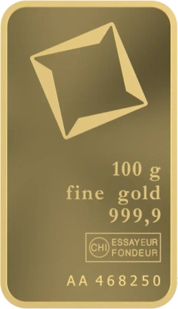 100g Złota Sztabka | Valcambi | Bita