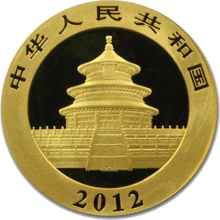 1 Uncja Chińska Panda Złota Moneta | Mieszane Roczniki