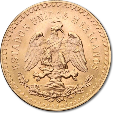 50 Peso Meksyk Złota Moneta | 1821 -1947