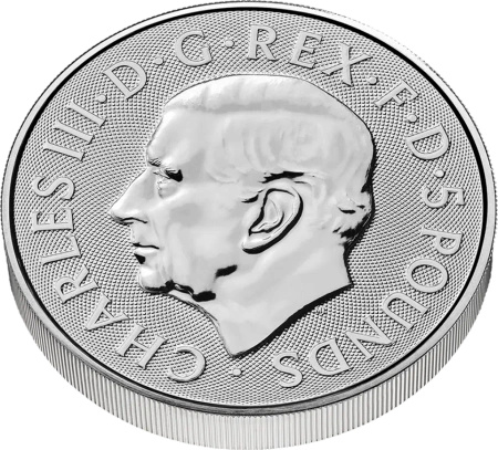 2 oz Bestie Tudorów Greyhound of Richmond Srebrna Moneta | 2025