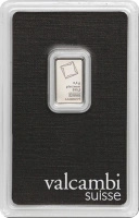 2.5g Platynowa Sztabka | Valcambi