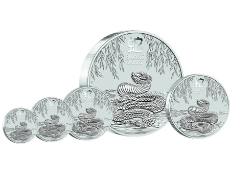 1/2 Uncji Lunar III Rok Wąż Srebrna Moneta | 2025