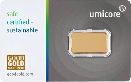 2.5g Złota Sztabka | Umicore