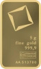 5g Złota Sztabka | Valcambi