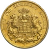 20 Marek Wolne i Hanzeatyckie Miasto Hamburg Złota Moneta | 1875 -1913