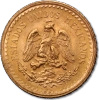 2,5 Peso Meksykańskie Złota Moneta | 1918-1948