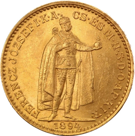 20 Hungarian Corona | Gold | 1892-1915