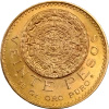 20 Peso Meksyk Azteca Złota Moneta | 1917-1959