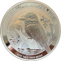 30 AUD Kookaburra Srebrna Moneta 1 kg | 2019