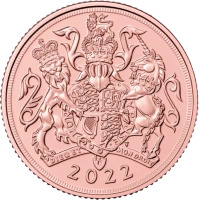 Suweren Elżbieta II Złota Moneta | 2022