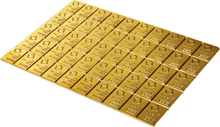 50 x 1 g CombiBar® Złota Sztabka | Valcambi