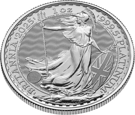 1 oz Britannia Karol III Platynowa Moneta | 2025
