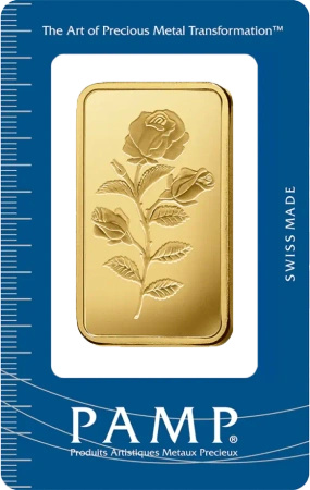 100g Złota Sztabka Róża | PAMP