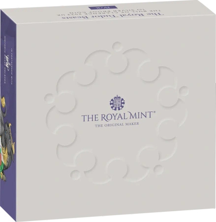 1 oz Tudor Beasts The Bull of Clarence Srebrna Moneta | Proof | 2023