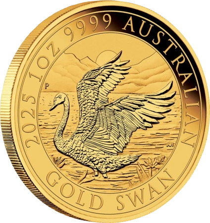 1 oz Perth Mint Złoty Łabędź Złota Moneta | 2025