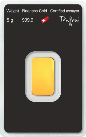 5g Sztabka złota | Argor-Heraeus