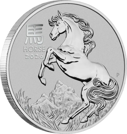 1 oz Lunar III Rok Konia Platynowa Moneta | 2026