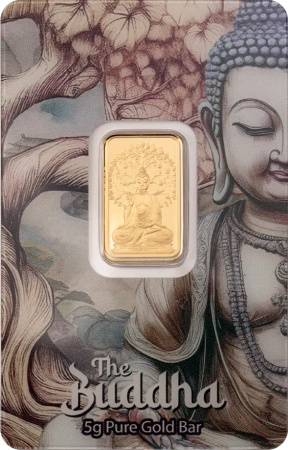 5g Złota Sztabka | PAMP | Lucky Buddha