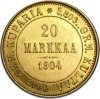 20 Markkaa Finland | Gold | 1860-1913