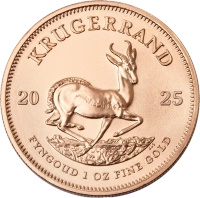 1 oz Krugerrand Złota Moneta | 2025