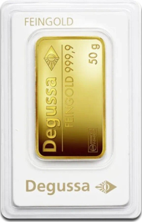 50g Gold Bar | Degussa