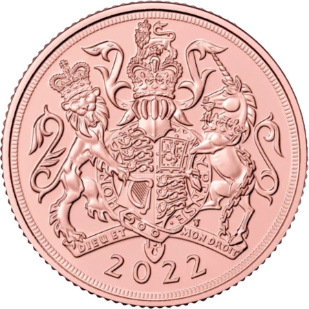 Suweren Elżbieta II Złota Moneta | 2022