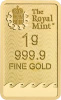 1g Britannia Sztabka Złota | Royal Mint