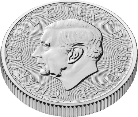 1/4 oz Britannia Karol III Srebrna Moneta | 2025