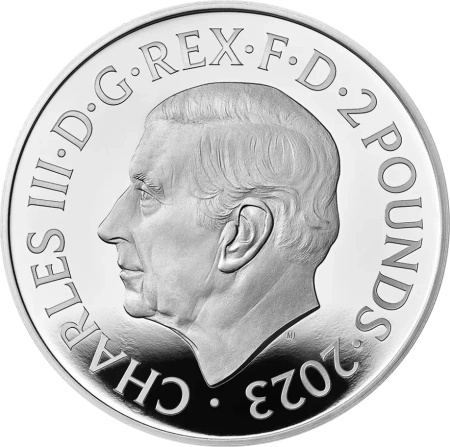 1 oz Tudor Beasts The Bull of Clarence Srebrna Moneta | Proof | 2023