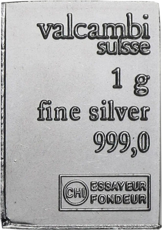 100 x 1g Srebrna Sztabka | CombiBar® | Valcambi