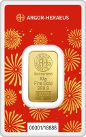 10g Rok Węża Złota Sztabka | Argor-Heraeus | 2025