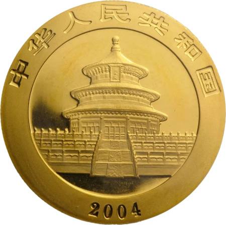 1 Uncja Chińska Panda Złota Moneta | 2004