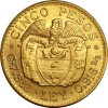 5 Pesos Colombia Simon Bolivar Gold Coin | 1919-1930
