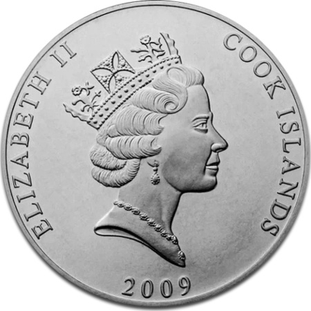 1 Uncja Wyspy Cooka Palladowa Moneta | Mieszane Roczniki