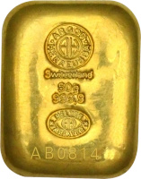 50g Sztabka złota | Argor-Heraeus | Odlewana