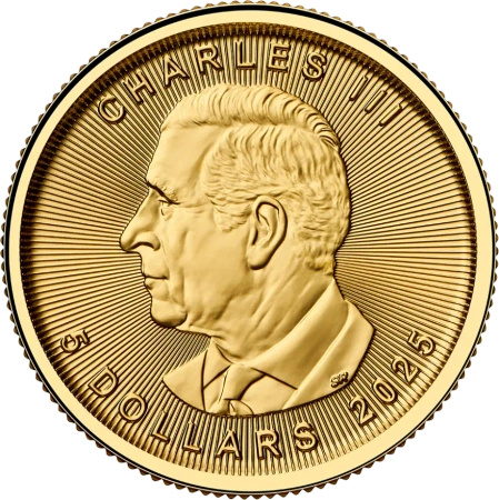 1/10 oz Liść Klonowy Złota Moneta | 2025