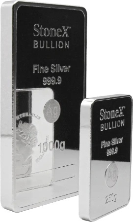 250g Srebrna Moneta Sztabka StoneX Bullion